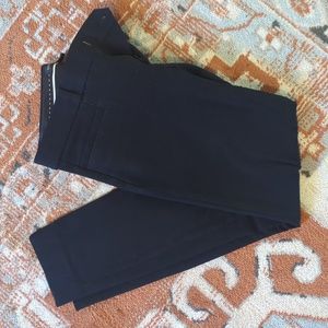 Banana Republic Sloan skinny fit pants navy blue
